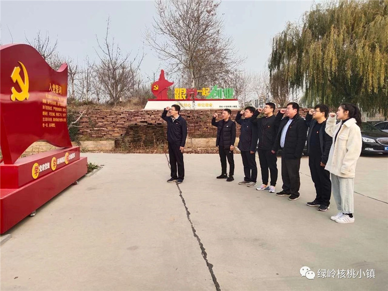 今年11月份綠嶺核桃小鎮(zhèn)迎來主題教育又一高峰期